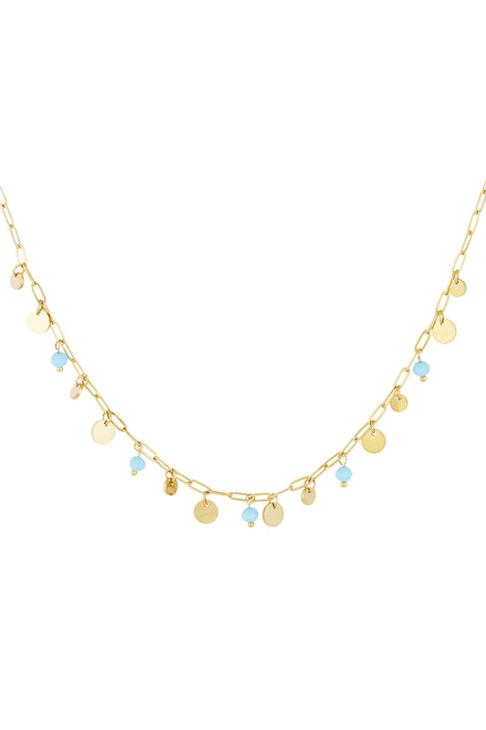 Ketting Bedels Blauw