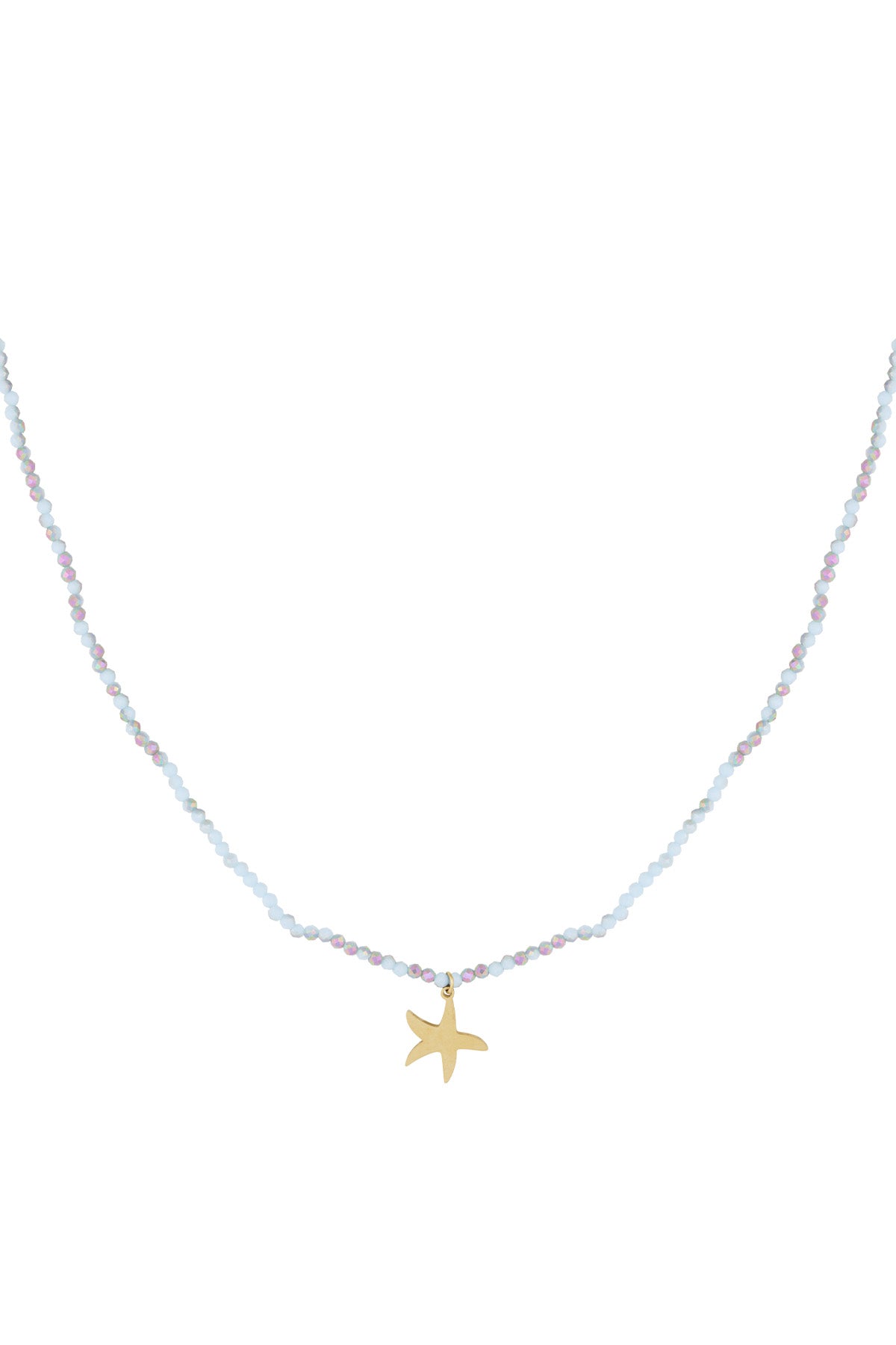 Collar Estrella de Mar Azul