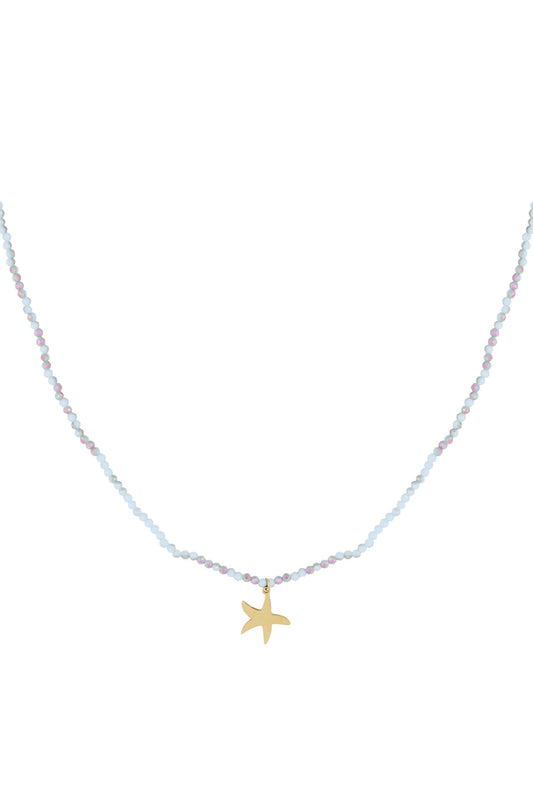 Ketting Zeester Blauw