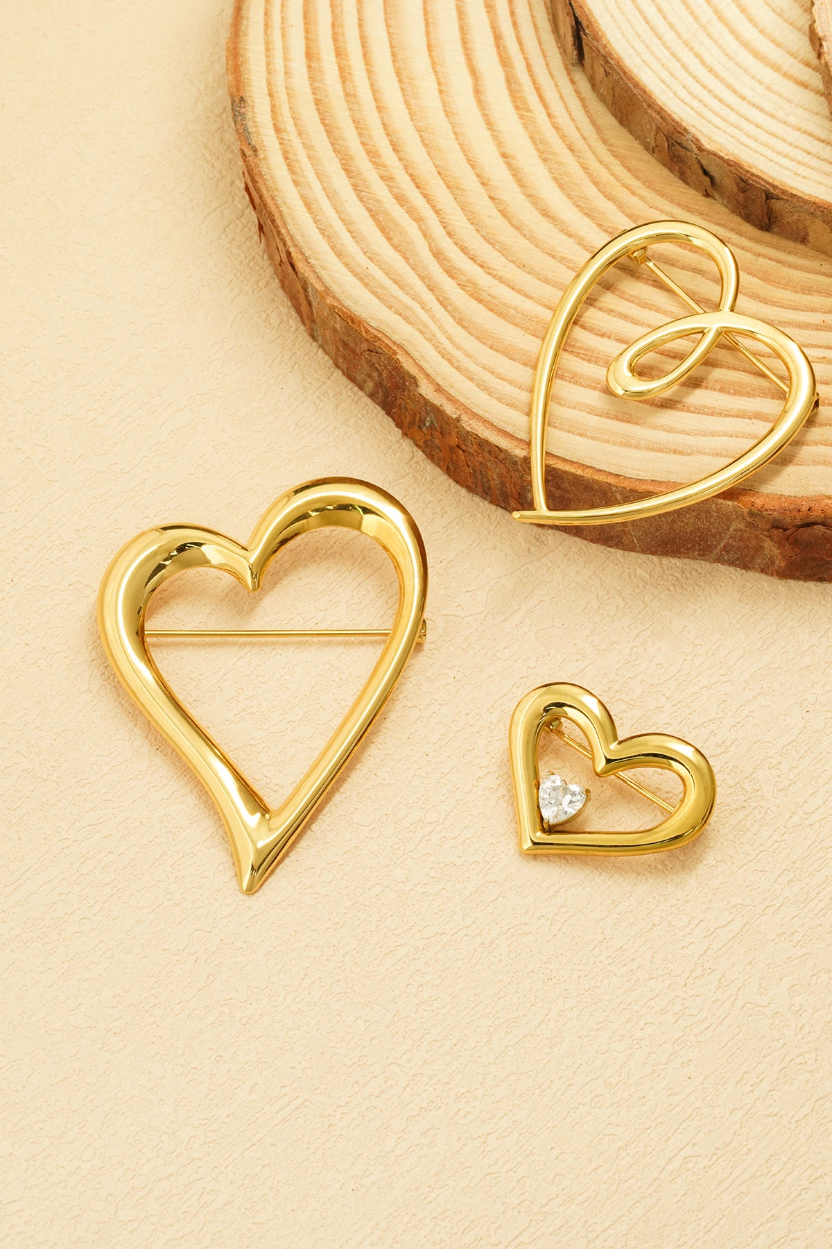 Broche Corazón Abierto