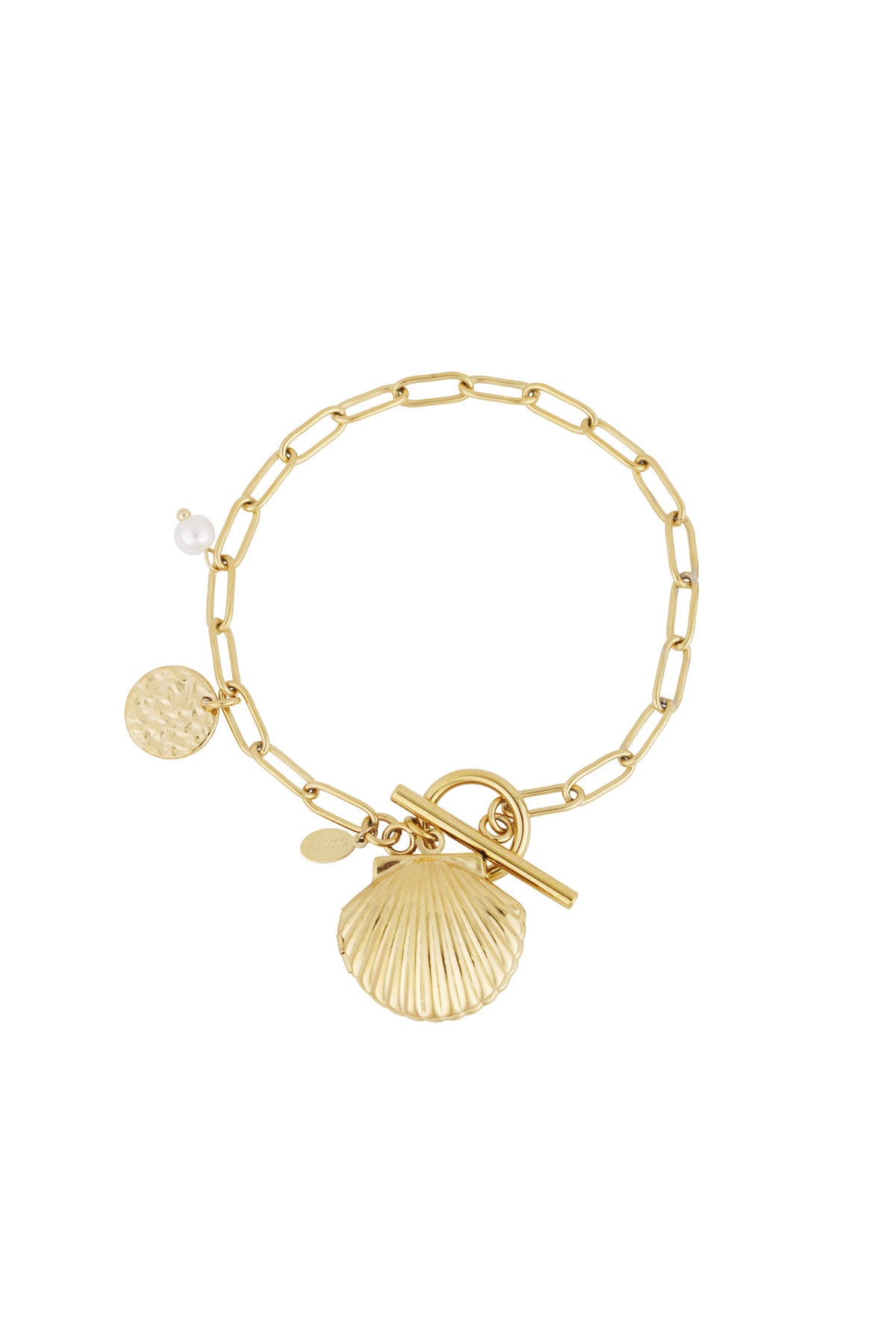 Pulsera con dije de concha