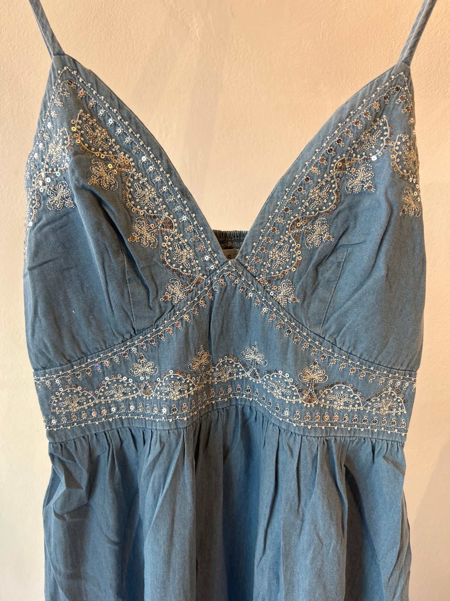 Vestido Denim Boho