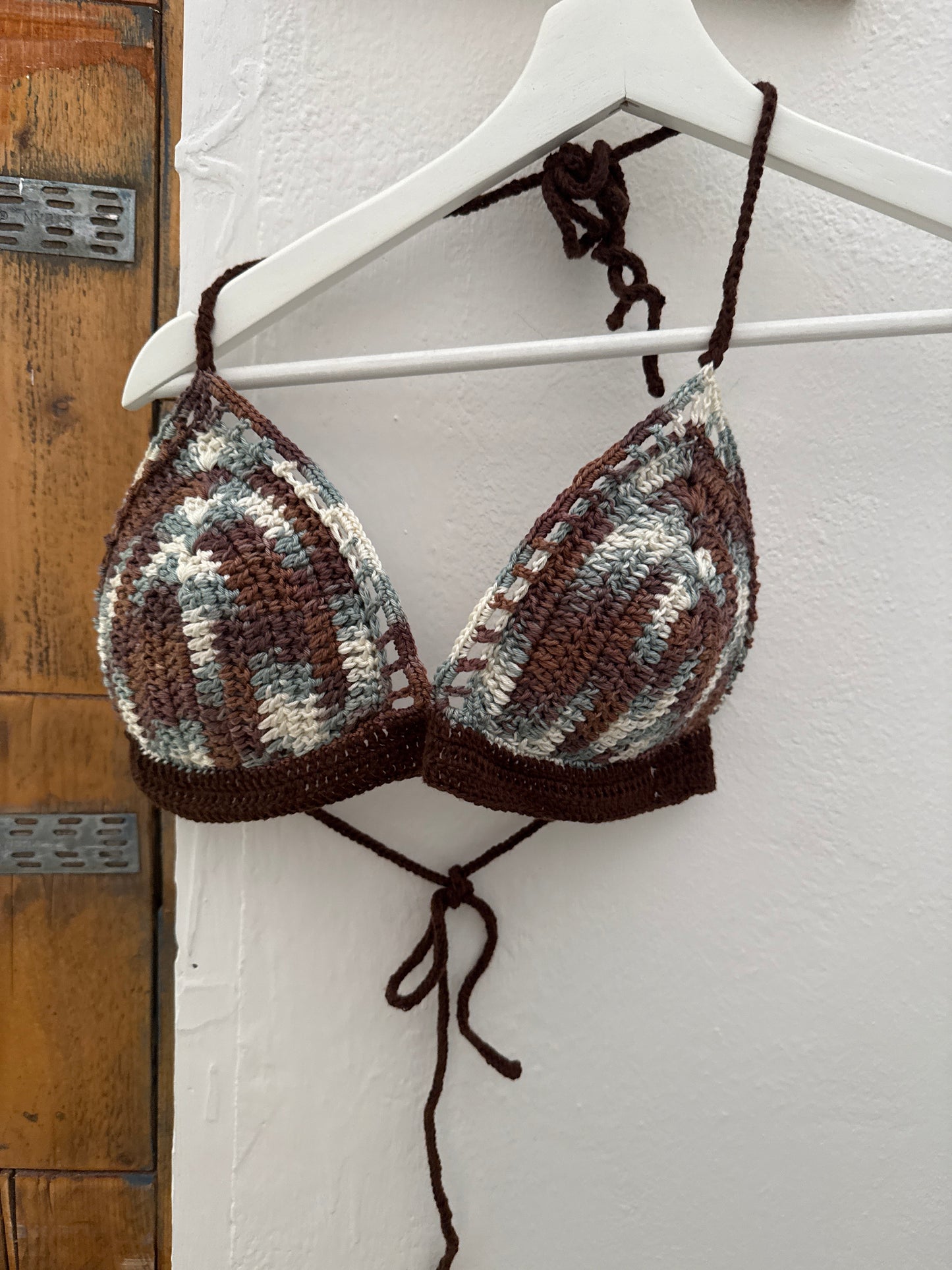 Handmade Crochet Bikini Festival Top