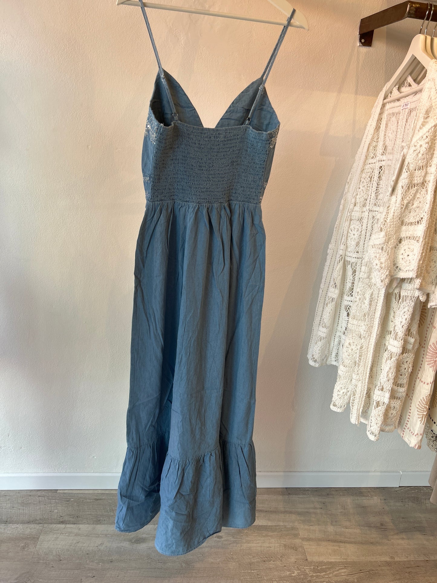 Vestido Denim Boho