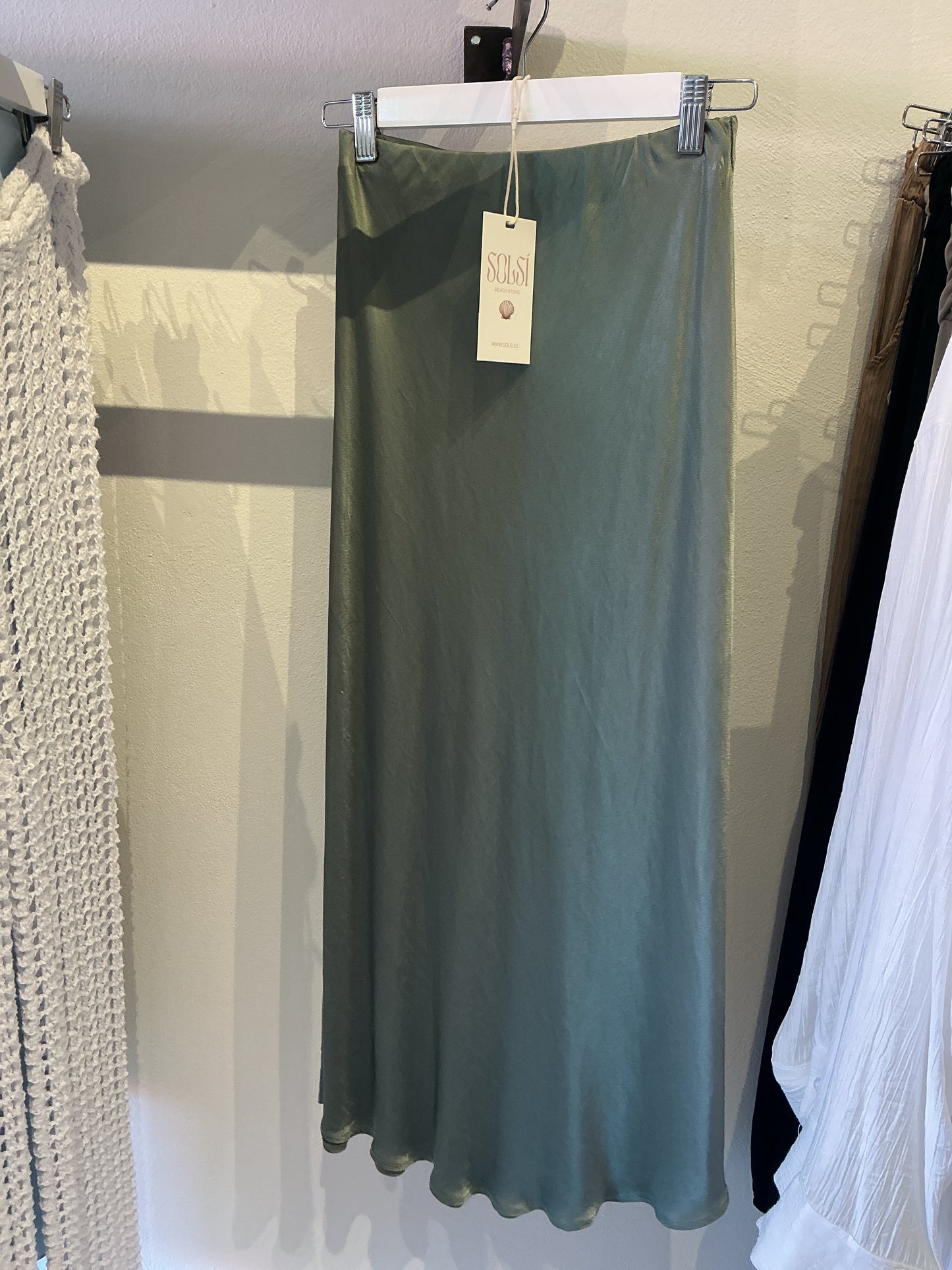 Satin Skirt Lux