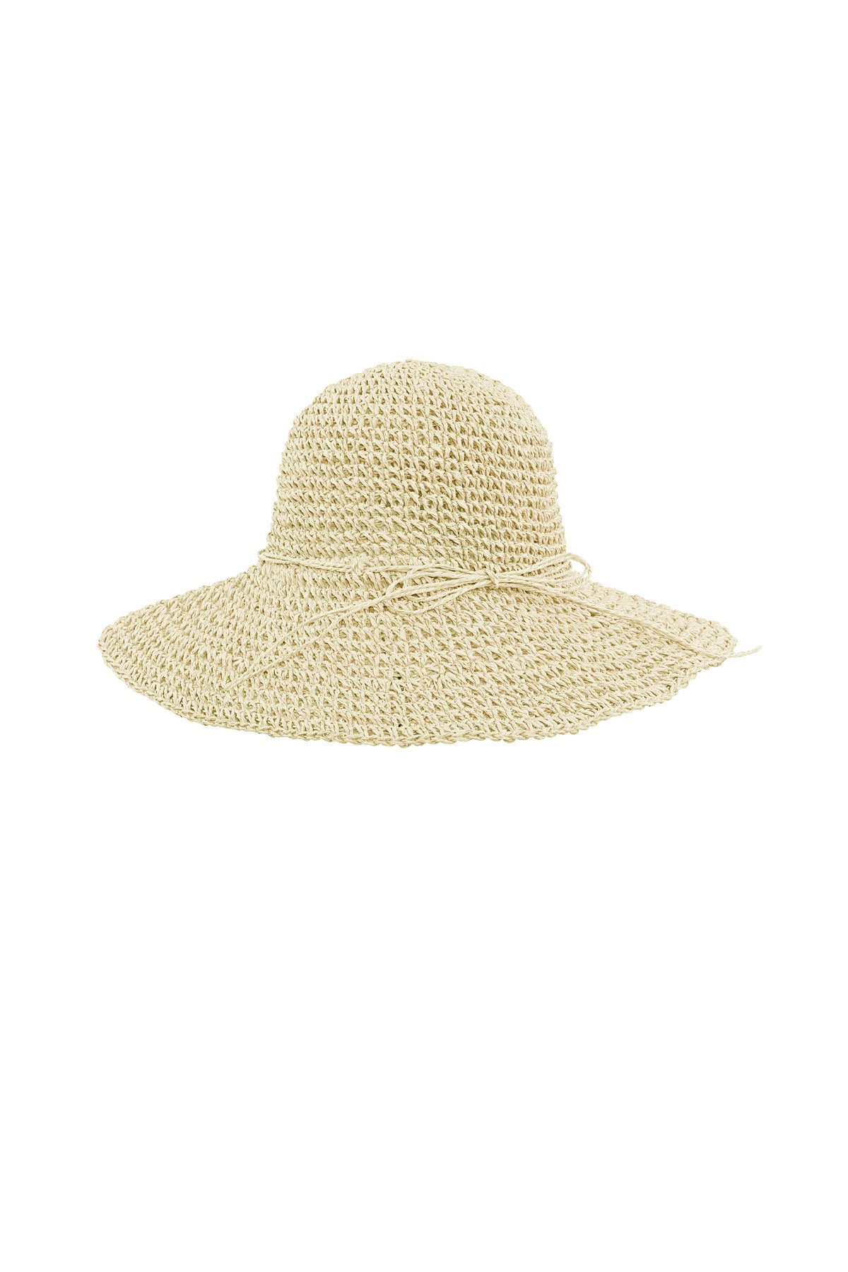 Gehaakte strandhoed