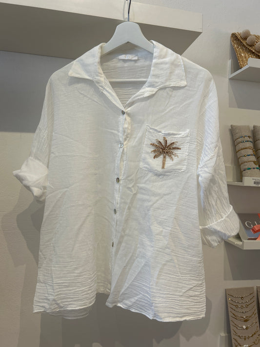 Blouse Palmtree