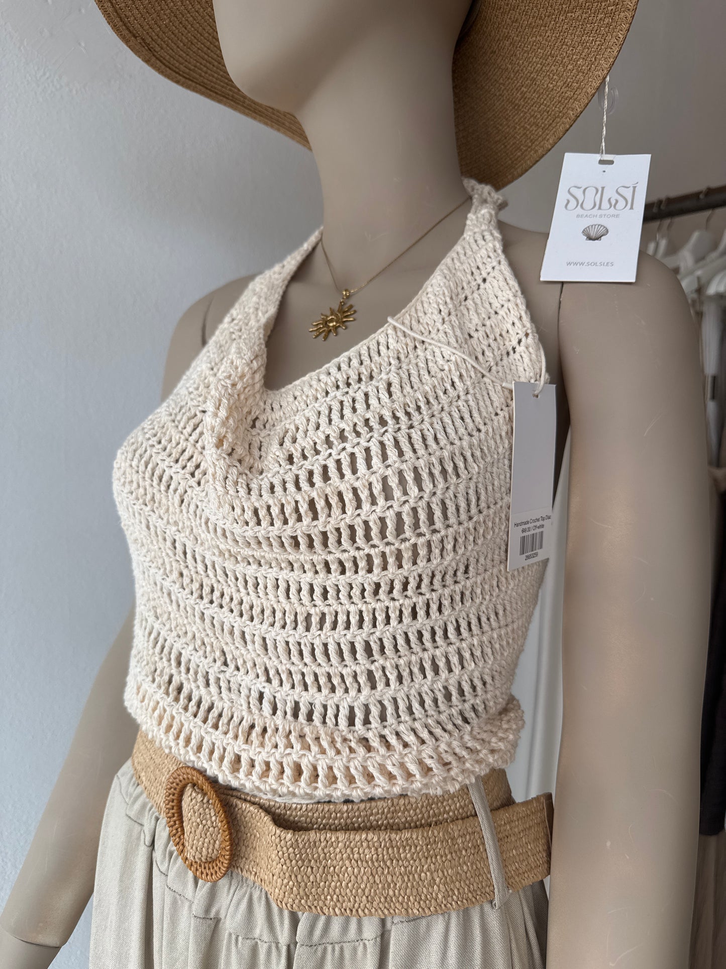 Top de crochet hecho a mano Diaz