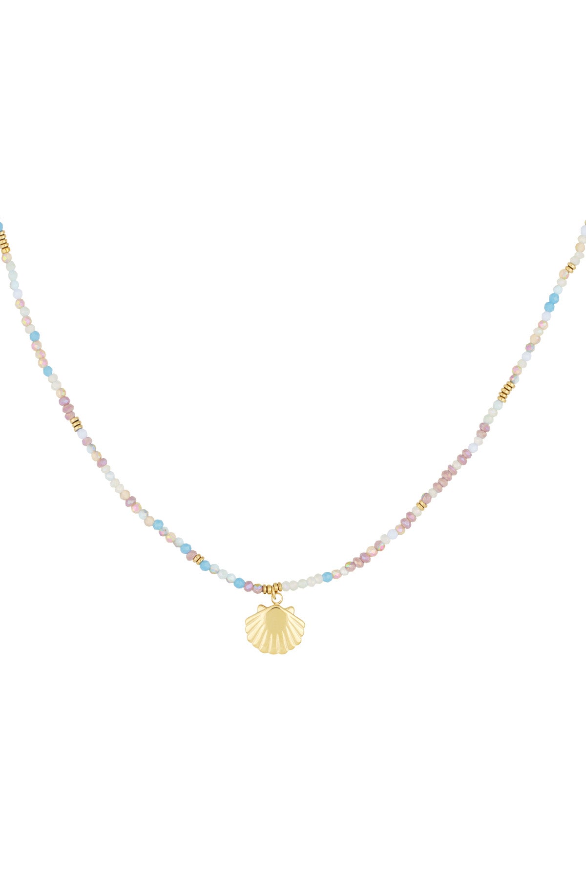 Necklace Shell Blue