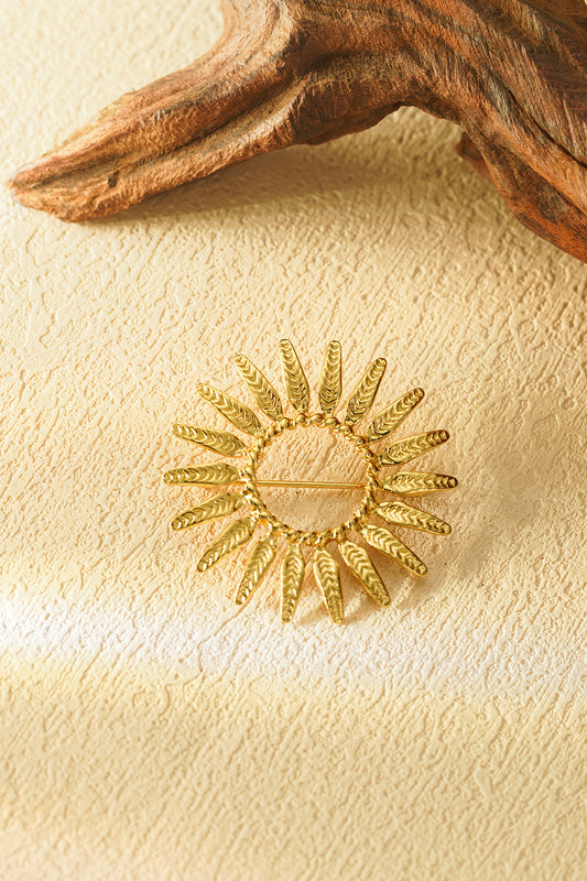 Brooch Sun