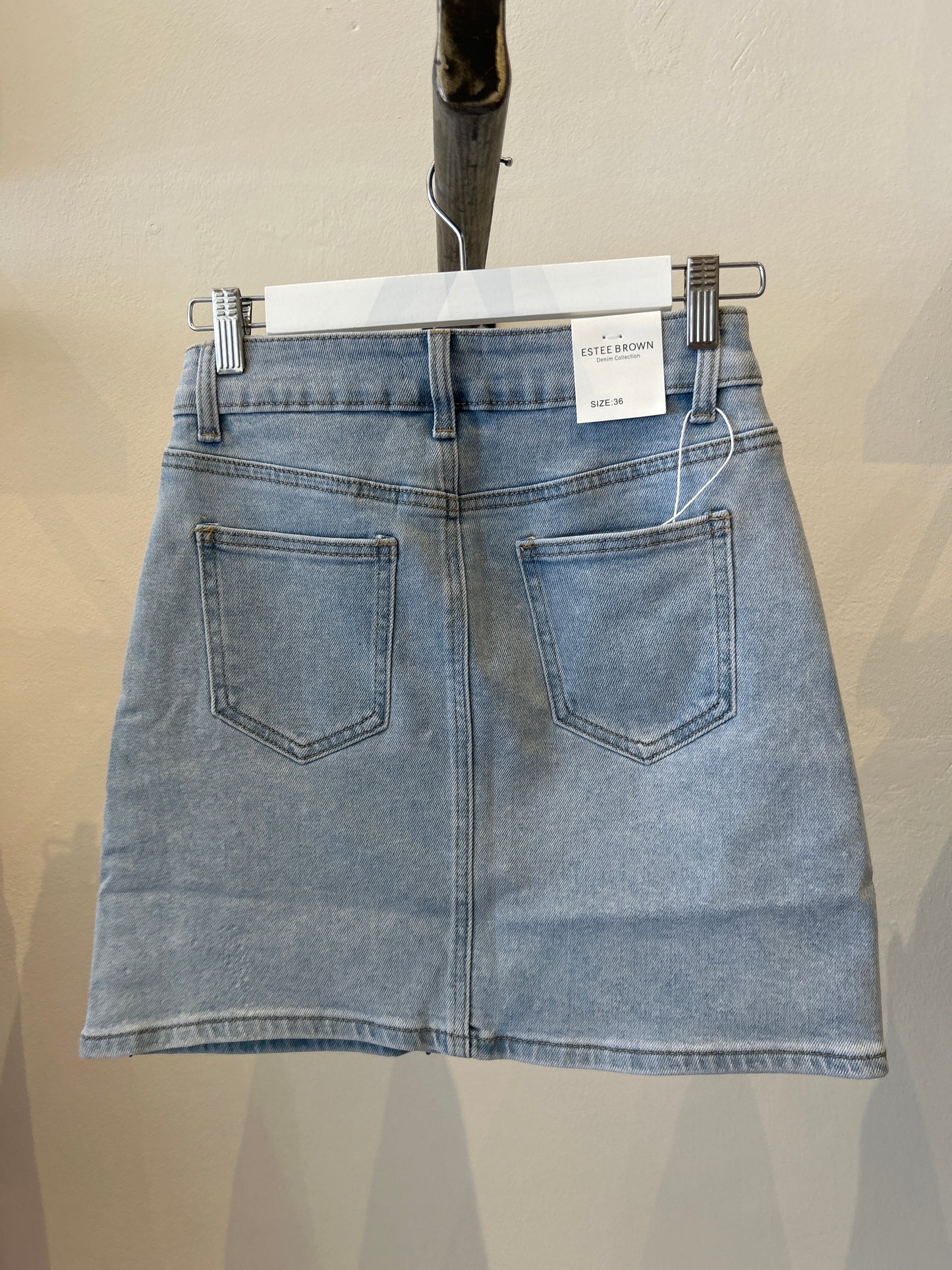 Jeans Skirt Strass