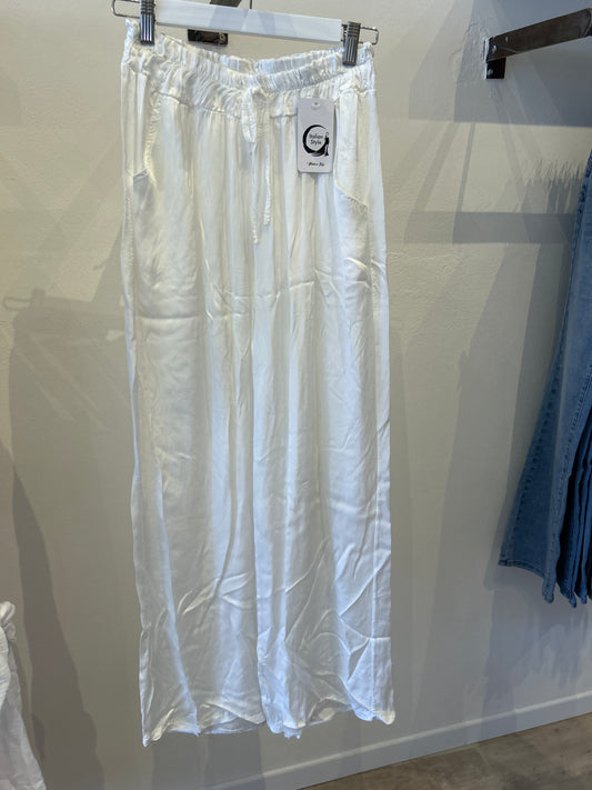 Pantalón de satén