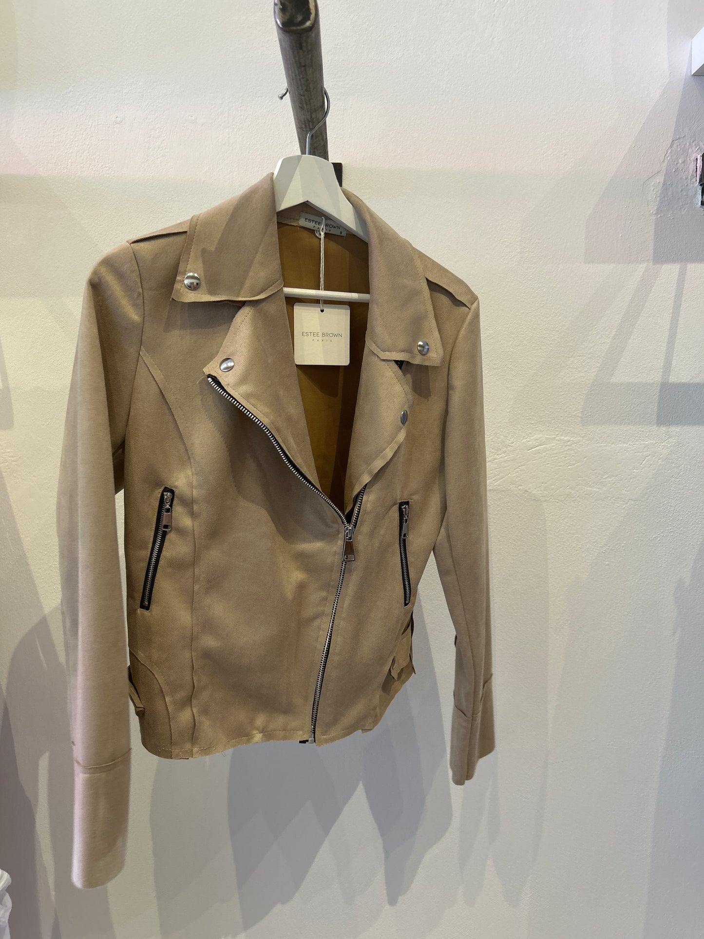 Jacket Suède Look