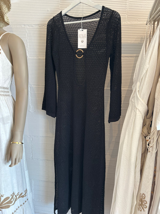 Vestido de playa largo