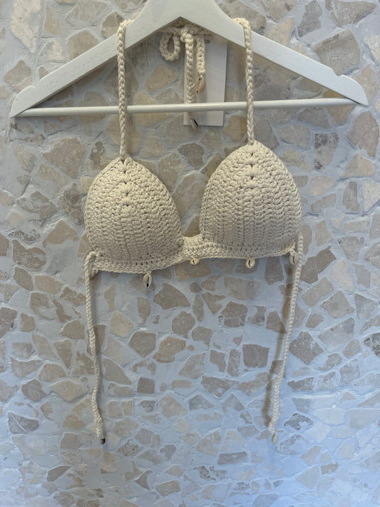 Handmade Crochet Bikini Top Unica