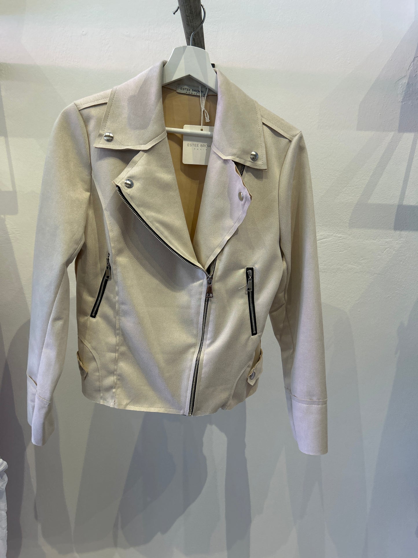 Jacket Suède Look