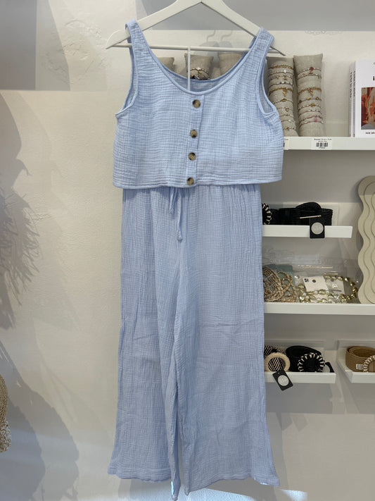 Conjunto de dos piezas Azul
