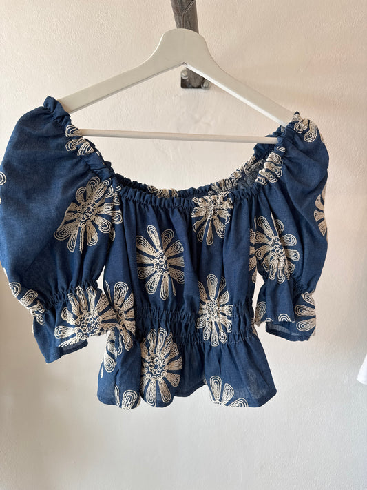 Top Flower Jeans