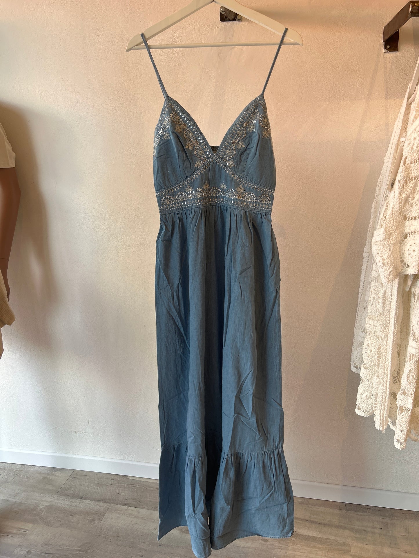 Dress Denim Boho