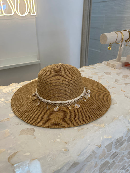 Sombrero de playa Shell