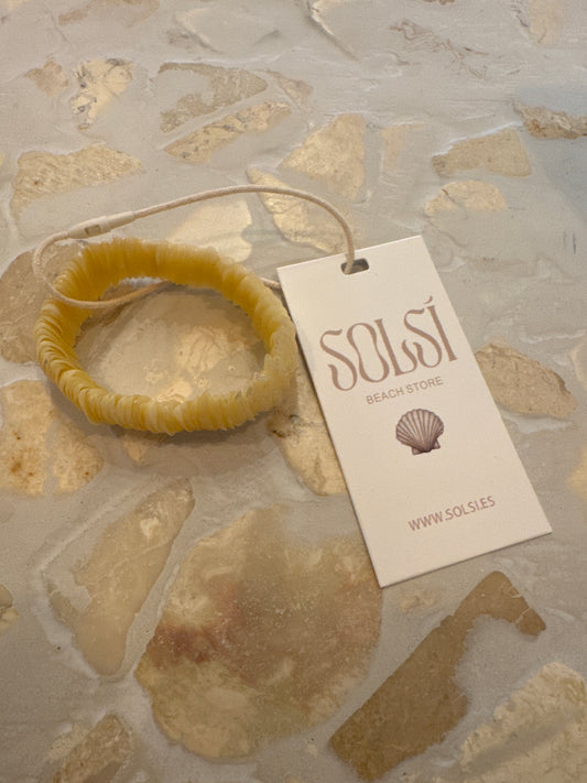 Pulsera de conchas
