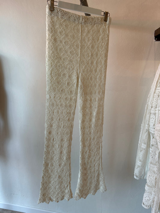 Pantalon Crochet Rose