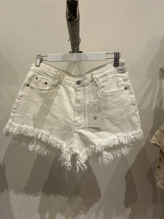 Jeans Short White