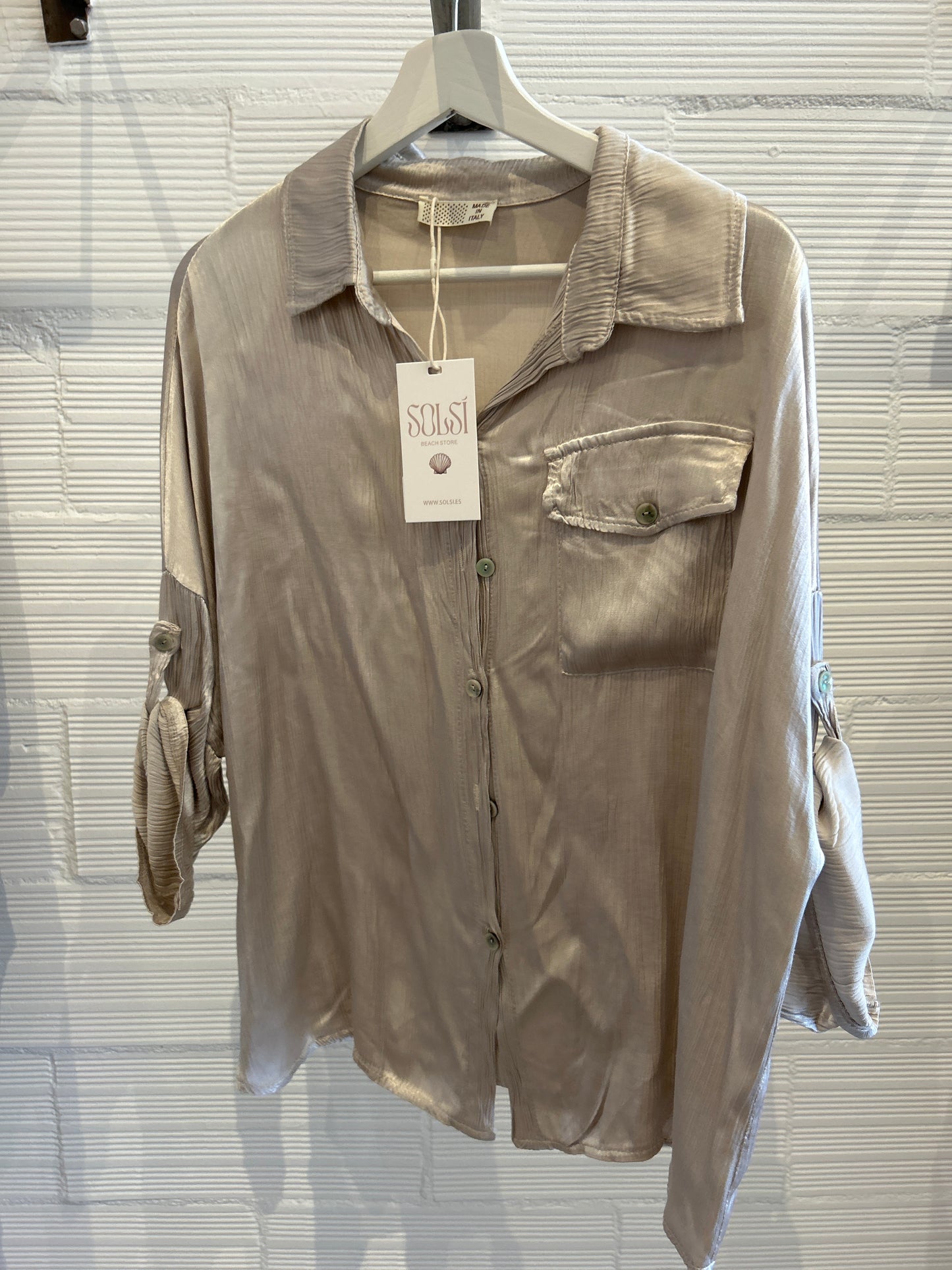 Satin Blouse Yume