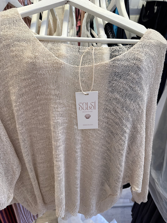 Sweater Flo thin knitting