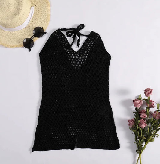 Jumpsuit Short Crochet