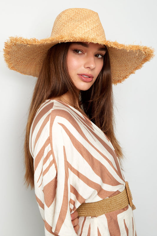 Sombrero de playa grande