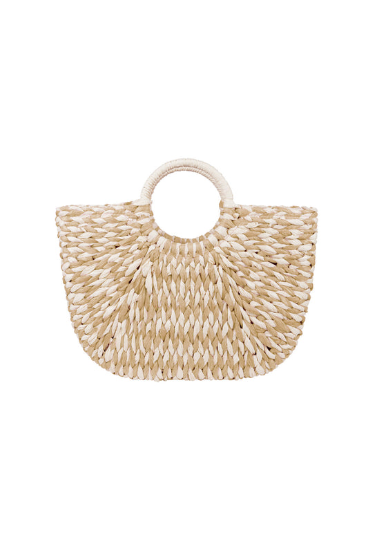 Bolsa de playa trenzada